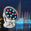 Светильник подводный 24V,18W.IP68 RGB DMX