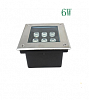 Светильник встраиваемый 24V,6W.IP66